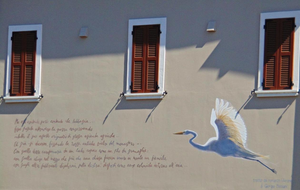 I luoghi dell'airone: Giorgio Bassani scrive sui muri